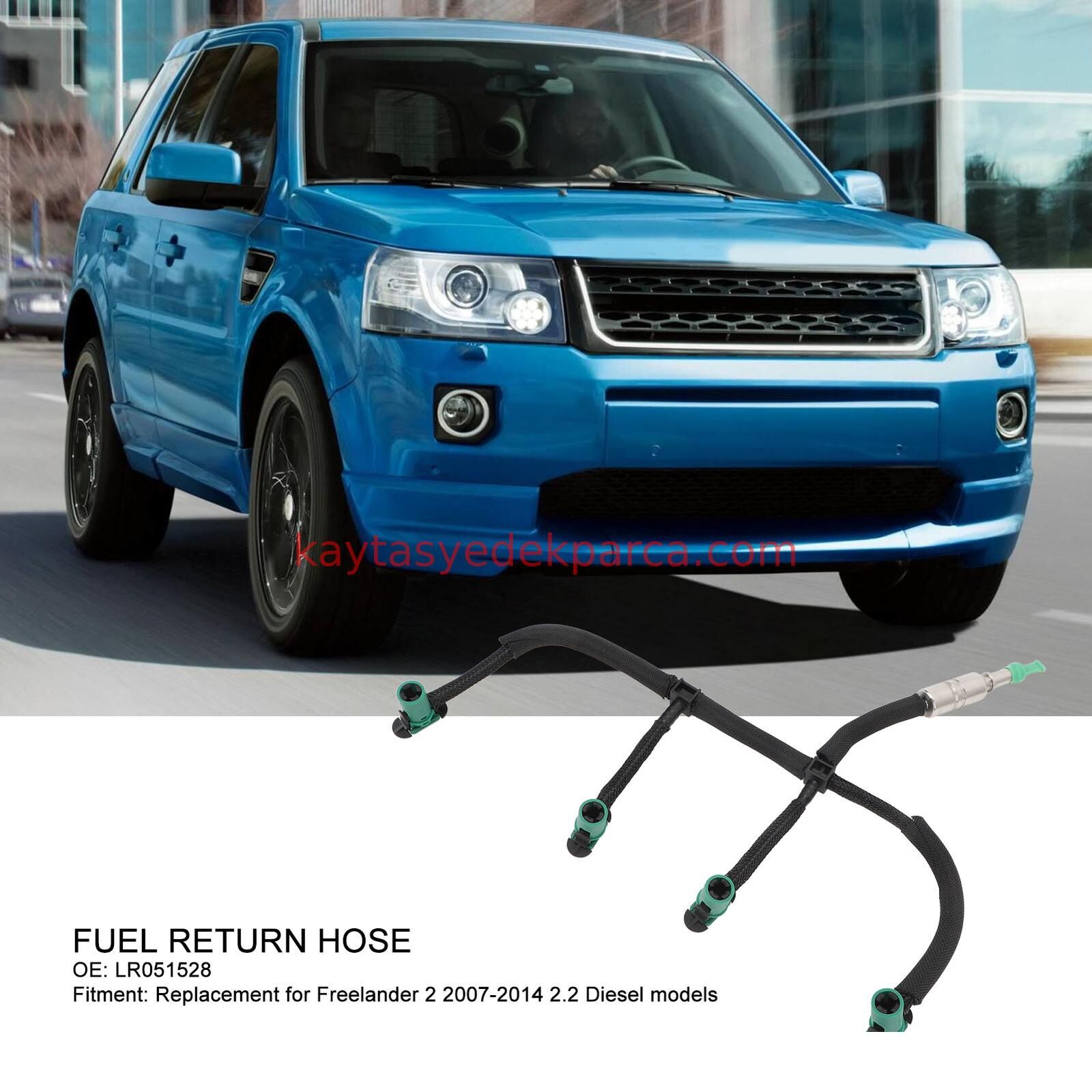 LR051528-GTS-MAZOT GERİ DÖNÜŞ HORTUMU 2.2 TD4