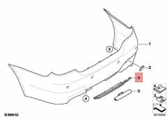 TYG-51127897222-TAMPON ARKA E60 M SET