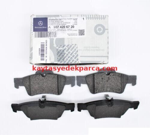 A0004203202-MER-FREN BALATASI W213 E63 ARKA AMG 4 MATİK