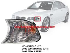 63137165857-7165857-DPO-SİNYAL E46/2/L BEYAZ 09/01=>