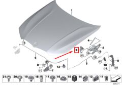 BMW-51237449430-KAPUT SENSÖRÜ