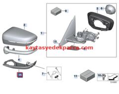 51167452323-7452323-BMW-AYNA ALT KAPAĞI SOL G30