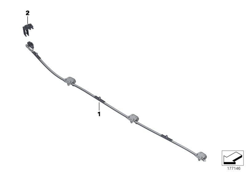 BMW-61667203270-SU FISKİYE HORTUMU F10