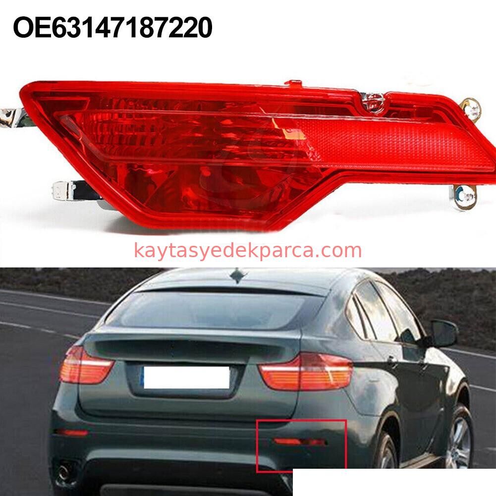 63147187220-7187220-BMW-TAMPON REFLEKTÖRÜ X6/R ARKA