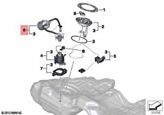 BMW-16117217255-BASINÇ REGÜLATÖRÜ FİLTRELİ N54 DEPO İÇİNDE