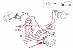 A1634202448-BSH-FREN HORTUMU, W163, ÖN SOL