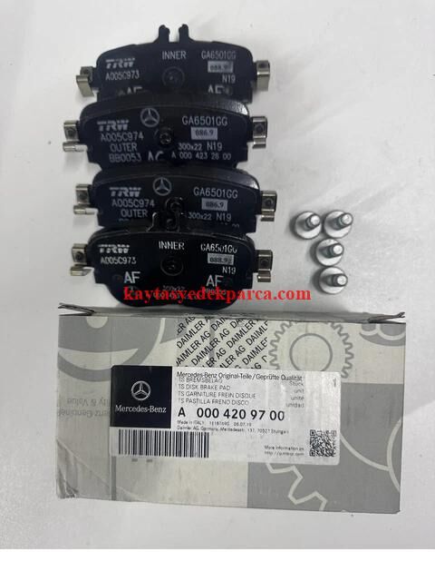 FREN BALATASI ARKA 213/238/257 E200 2016