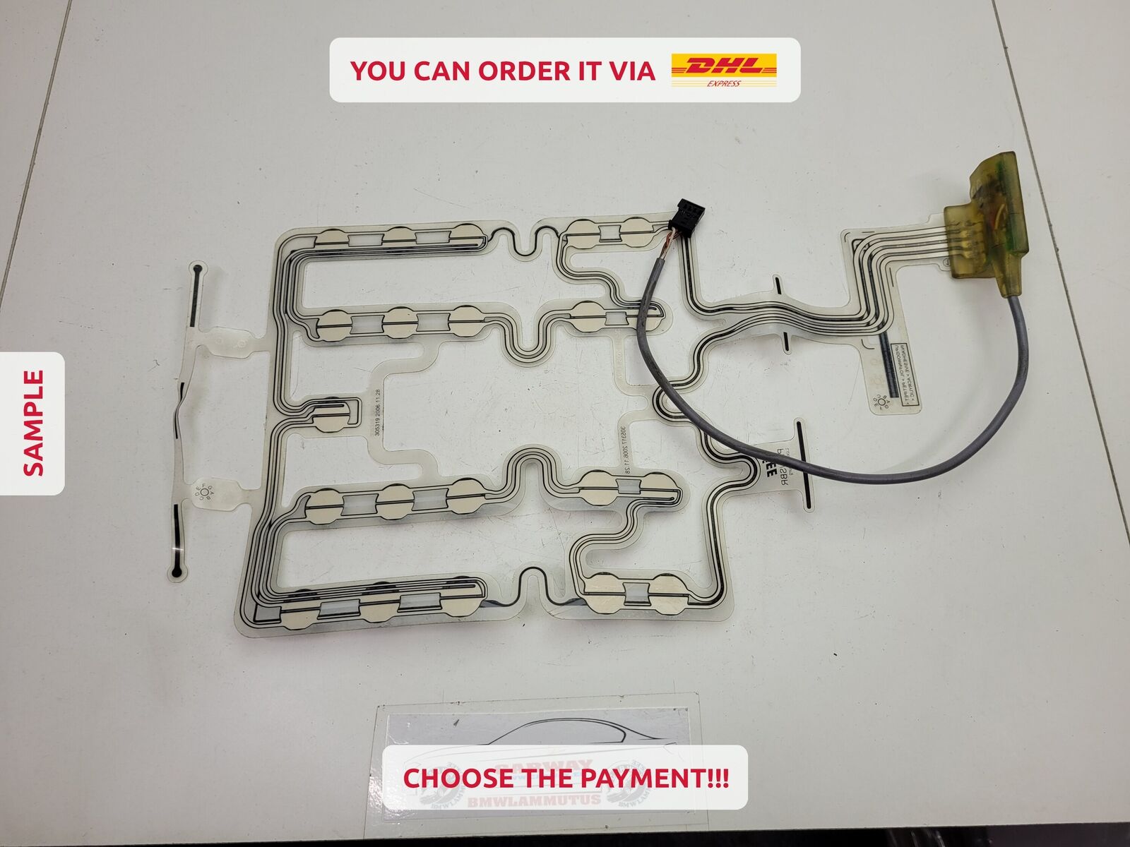 BMW-65779154960-KOLTUK SENSÖRÜ E60