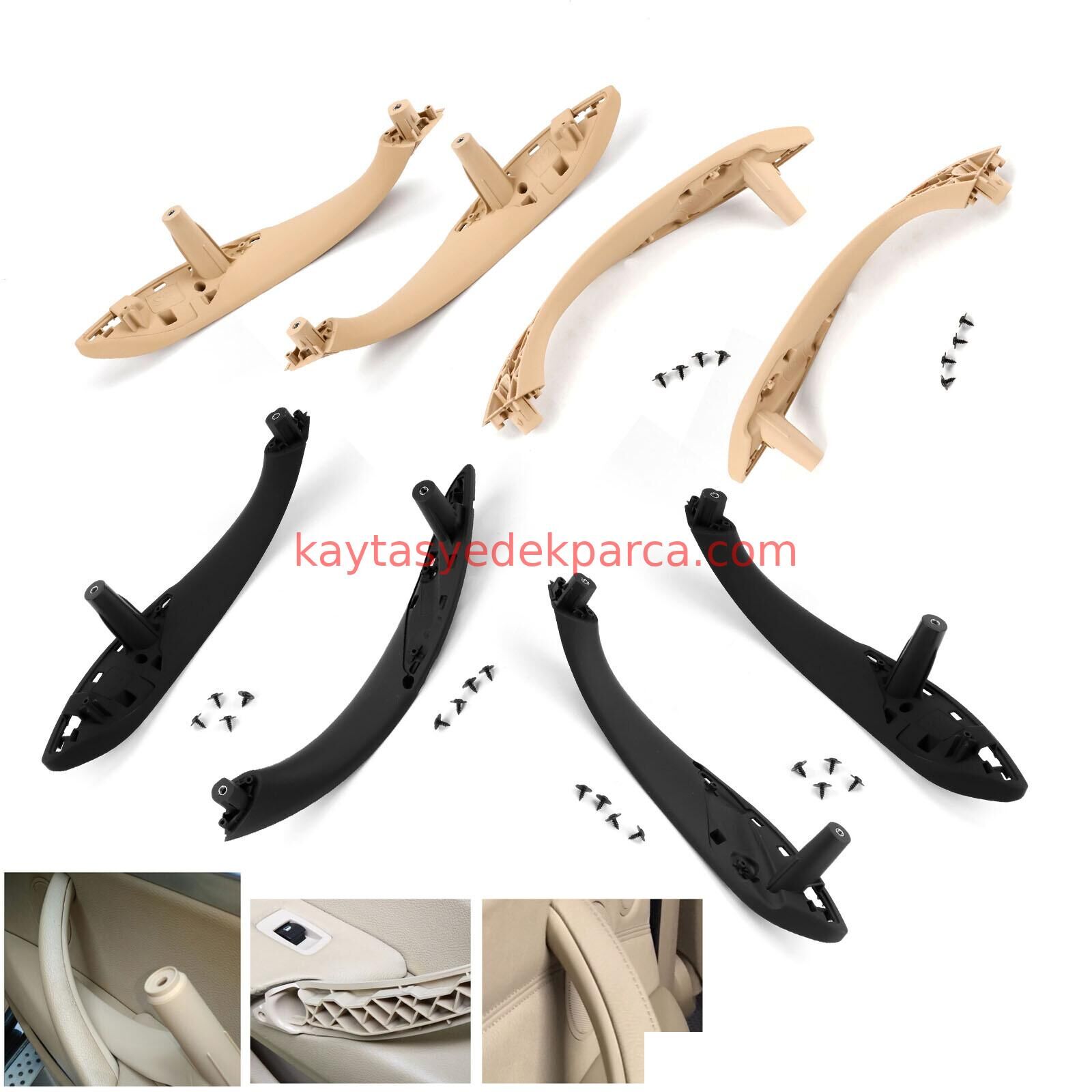 51427281470-7281470-BMW-KAPI KOLU İÇ F30 BEJ ARKA