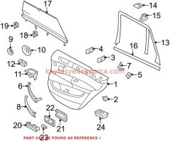 51427327233-7327233-BMW-KAPI DÖŞEMESİ BEJ ARKA L