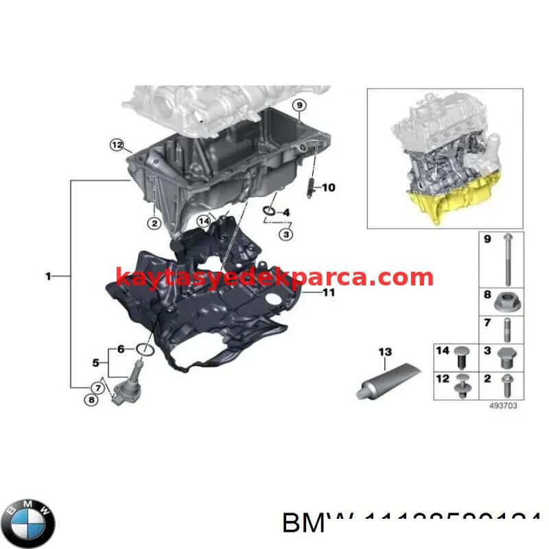 11138611692-8611692-BMW-YAĞ KARTERİ