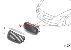 51137201967S-201967S-TYG-PANJUR E90 KROM SİYAH SET