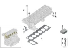 ELR-11127801699-SİLİNDİR KAPAK CONTASI M57/N57/N/N2 2DELİK