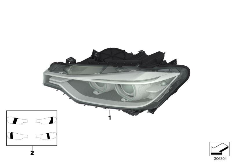 WEN-63117314531-FAR F30 XENON L