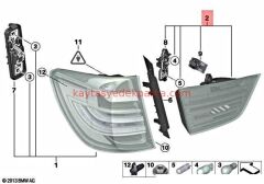 63217217314-7217314-BMW-STOP İÇ SAĞ F25