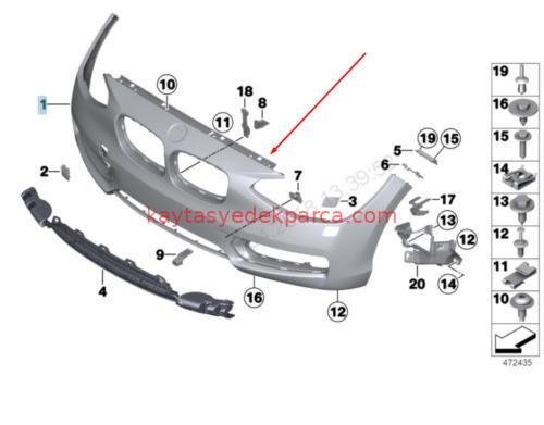 51117429711-7429711-WEN-ÖN TAMPON F20 LCİ