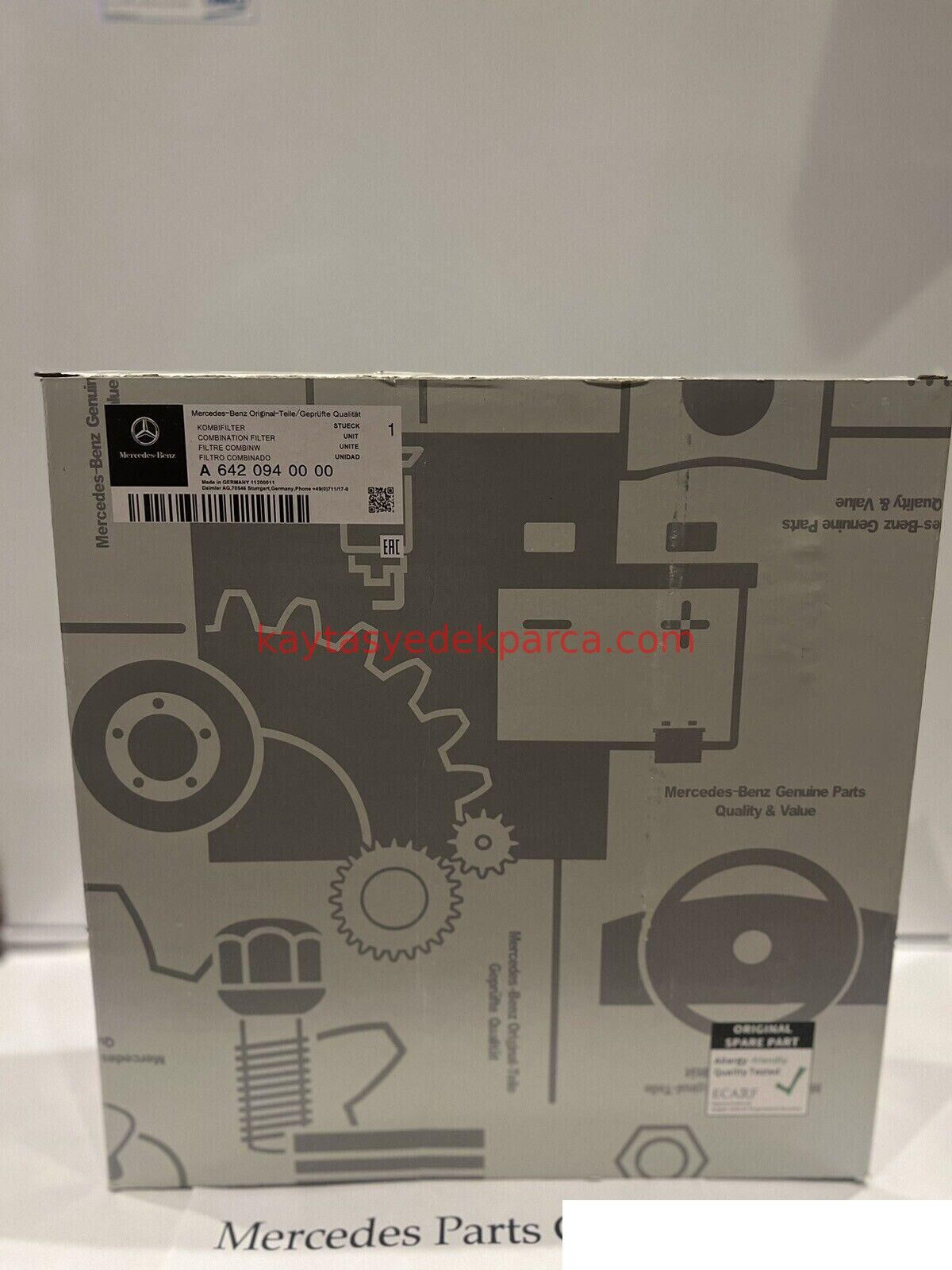 A6420940000-MER-HAVA FİLTRESİ, OM642 W203-204-211-164-251 SET