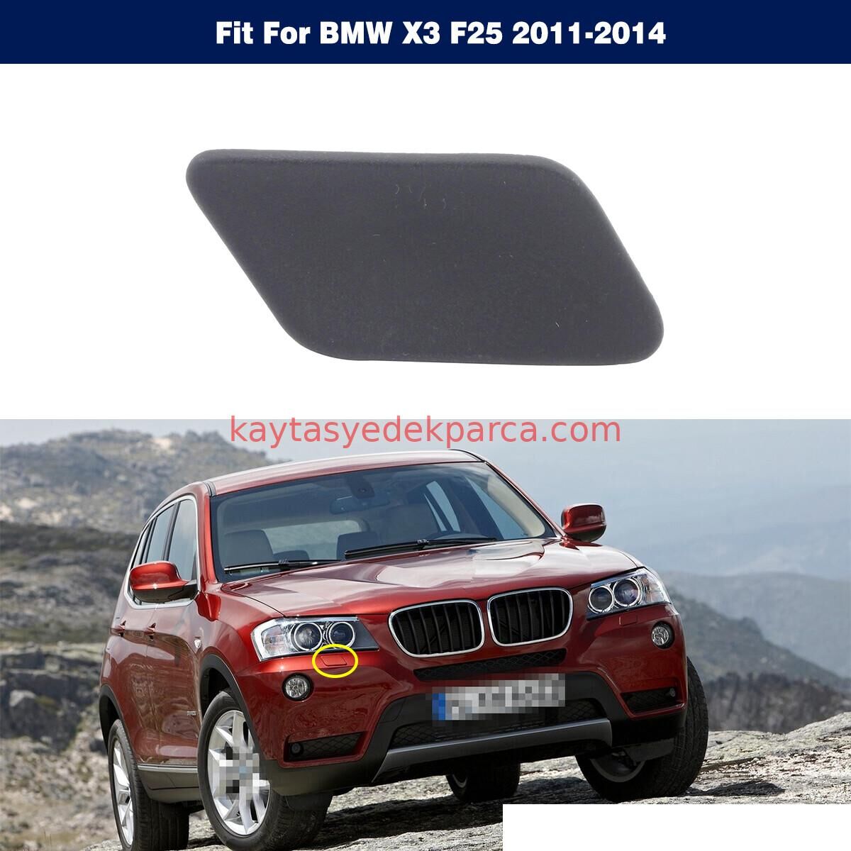 51117261100-7261100-BMW-FAR YIKAMA KAPAĞI F25/SET