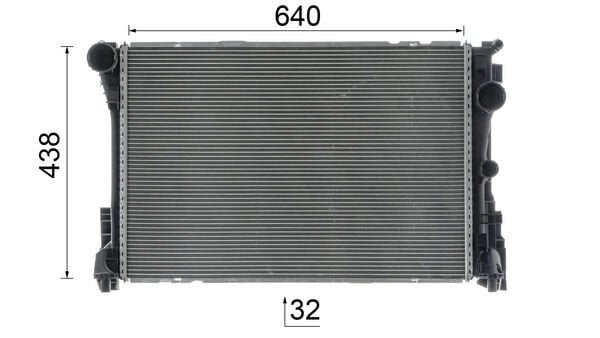 ISI-A0995002703-RADYATÖR 204 6 V  ALMA
