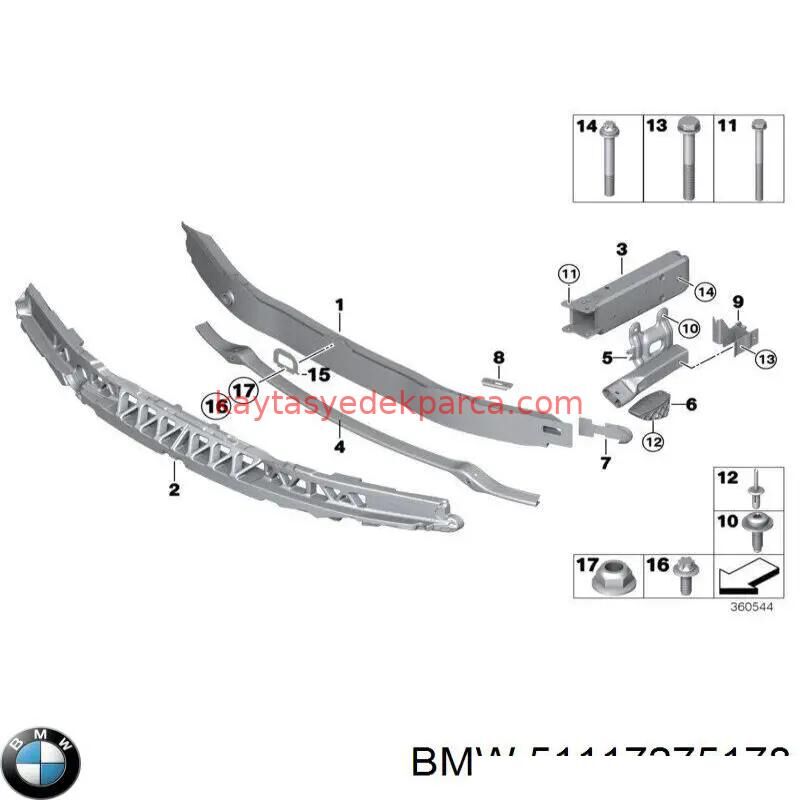 51117275178-7275178-BMW-TAMPON İÇİ ÖN F30