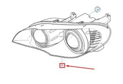 MML-63117288991-FAR E70/L XENON