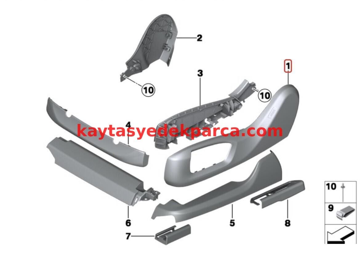 51317192984-7192984-BMW-CAM ÖN E92 SENSÖRLÜ