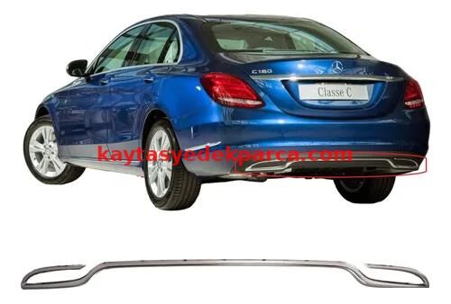 A2058851621-TYG-TAMPON NİKELAJI W205 ARKA ORTA ALT