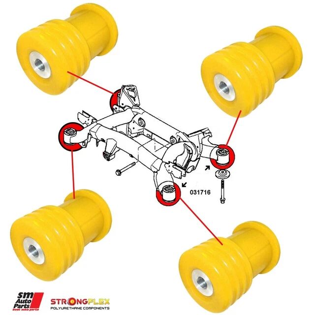 MEY-33311094036-TRAVERS TAKOZU  E39 ARKA ÖN-ARKA R+L TOURİNG