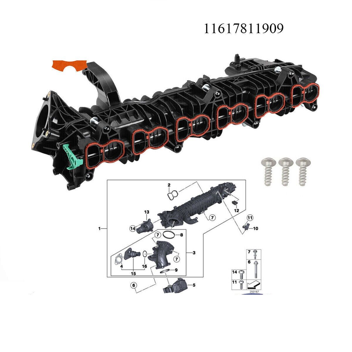 BMW-11617811909-EMME MANİFOLD