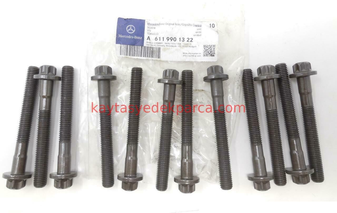 A6129901322-9901322-ELR-SİLİNDİR KAPAK SAPLAMASI OM612-647