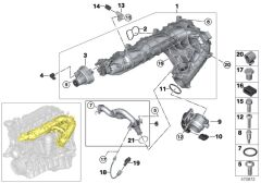 MAH-11618511363-EMME MANİFOLTU E70 LCİ