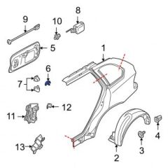 BMW-51757136088-MOTOR ALT MUHAFAZA E93