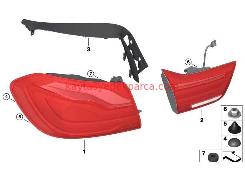 63218496524-8496524-BMW-STOP F32 DIŞ SAĞ