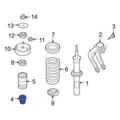 BMW-31316888142-AMORTİSÖR ÖN SAĞ