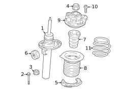 BMW-31316888142-AMORTİSÖR ÖN SAĞ