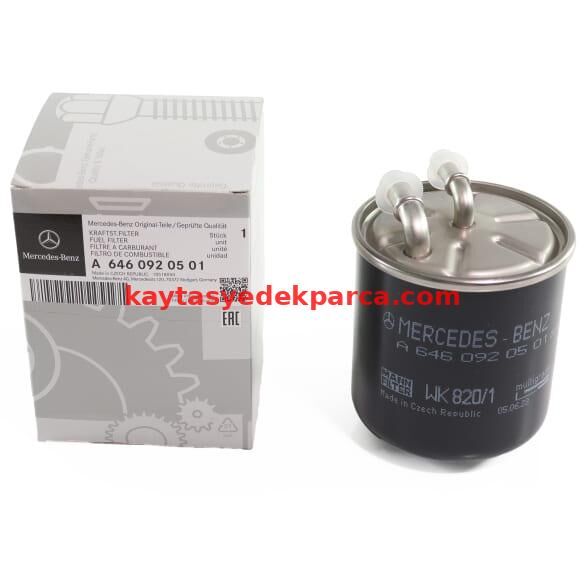 A6460920501-0920501-MAN-MAZOT FİLTRESİ, OM611 CDI 03- 6460920001-0301