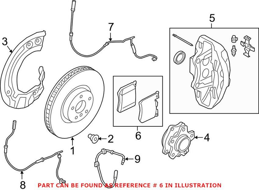 BMW-34106888459-ÖN FEN BALATASI