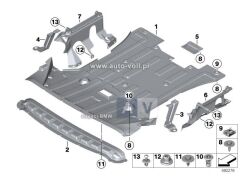 BMW-51757253942-MOTOR ALT MUHAFAZA X3/F25