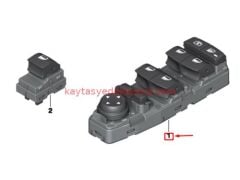 61319354861-MİN-CAM DÜĞMESİ SOL