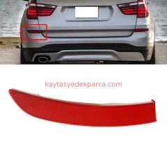 63257352209-7352209-BMW-TAMPON REFLEKTÖRÜ F25 ARKA/L M-TEKNİK