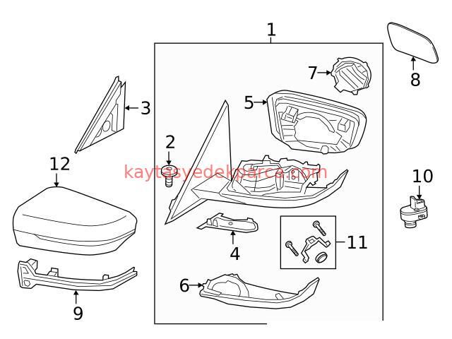 AYNA E87/L ISITMALI (CAMLI)