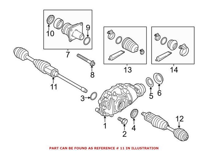 GKN-31607597694-AKS ÖN SAĞ F30