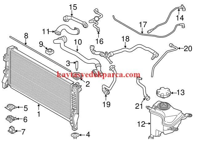 17118617879-MİN-RADYATÖR ALT BRRAKETİ F56
