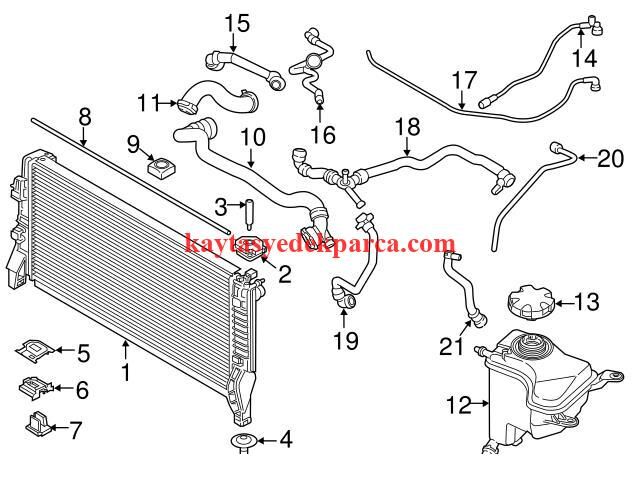 17118617879-MİN-RADYATÖR ALT BRRAKETİ F56