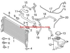 17118617879-MİN-RADYATÖR ALT BRRAKETİ F56