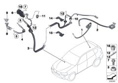 BMW-61129321005-AKÜ KABLOSU ARTI