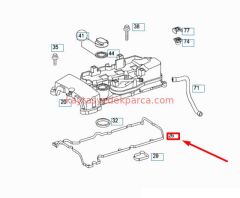 A2710160921-0160921-VKR-ÜST KAPAK CONTA TK.