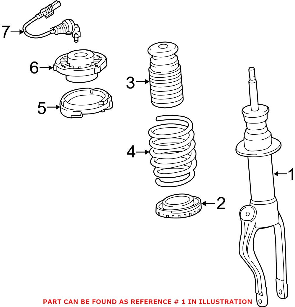 BMW-37106884586-AMORTİSÖR ÖN İ8
