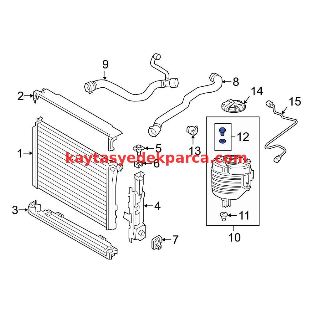 11537789403-7789403-BMW-HORTUM X5 RADYATÖR