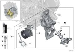 BMW-11518591070-DEVİRDAİM F45/F46/F48 MİNİ F54/F60 B37